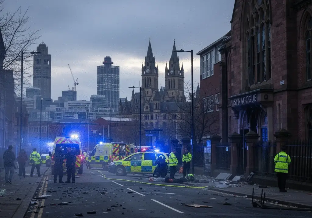Manchester Synagogue Attack Sparks National Security Debate Across UK